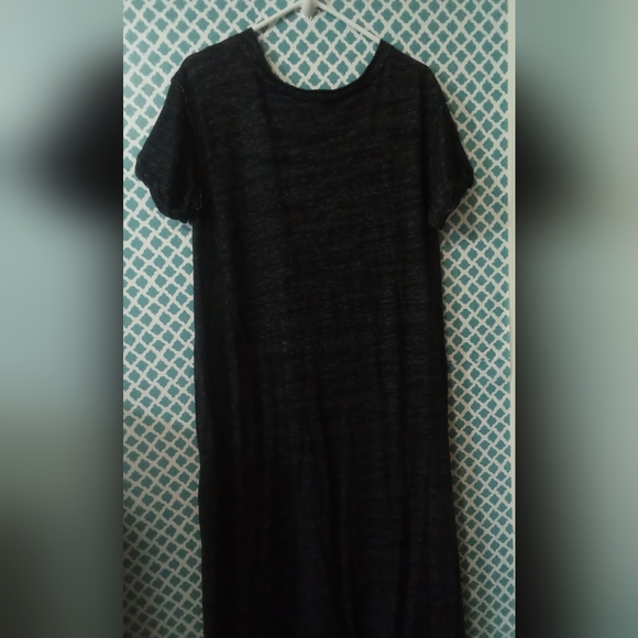 Free people beach Havana Tee May Dress Linen nautical coastal lagenlook boho - Picture 11 of 12